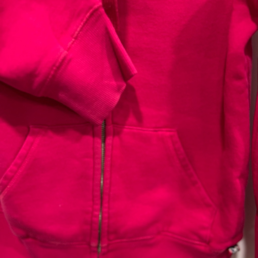 TNA Women's Zippered Pink Hoodie - Picture 10 of 14